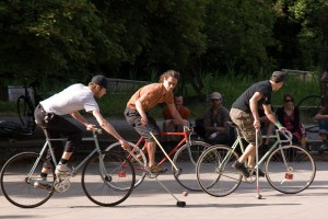 Bike-Polo A berlin - Photo copyright Didier Laget