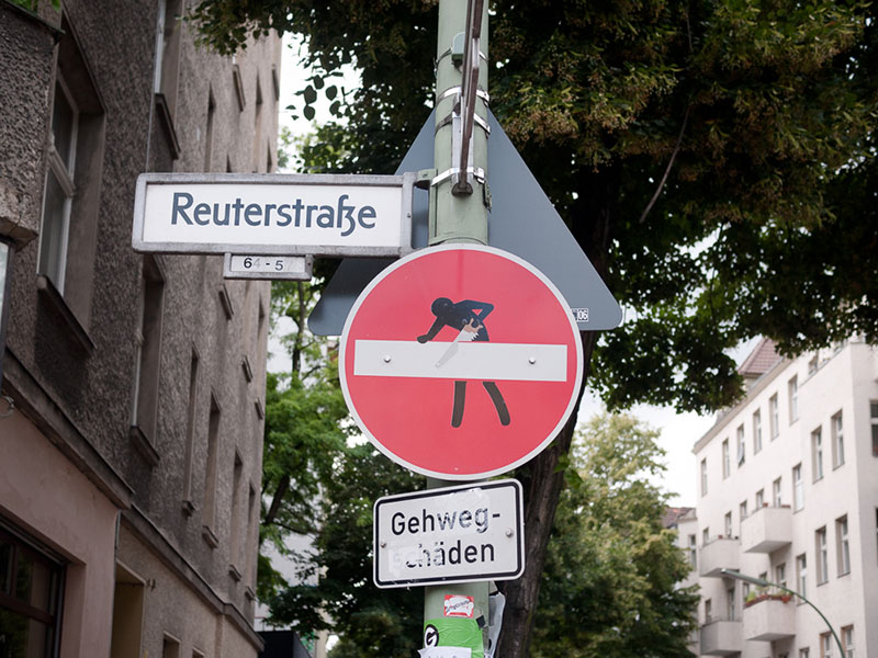 Clet-Abraham A berlin - Photo copyright Didier Laget 