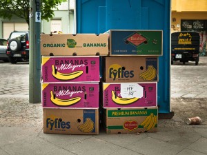Cartin de bananes - Photo Didier Laget