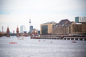 Berlin panorama Spree - Photo copyright Didier Laget