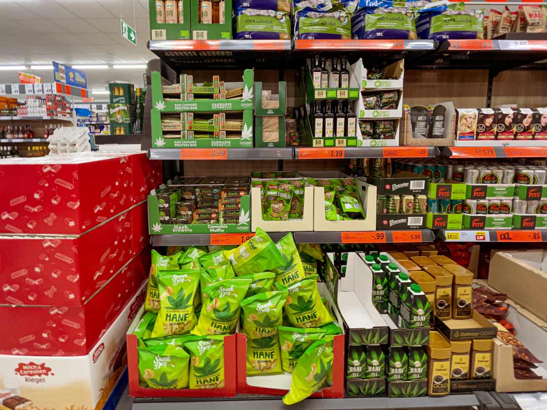 Cannabis chez Lidl à Berlin