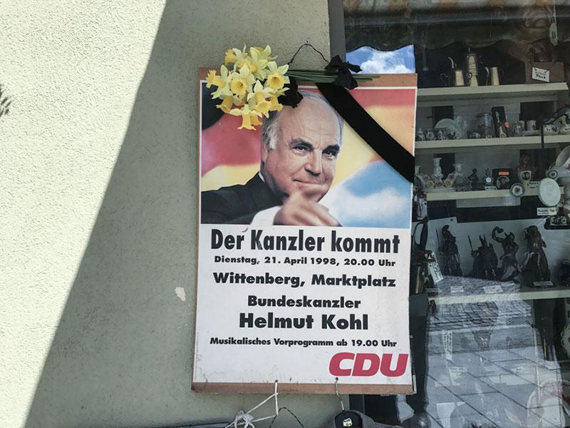 Helmut Kohl - Photo Didier Laget