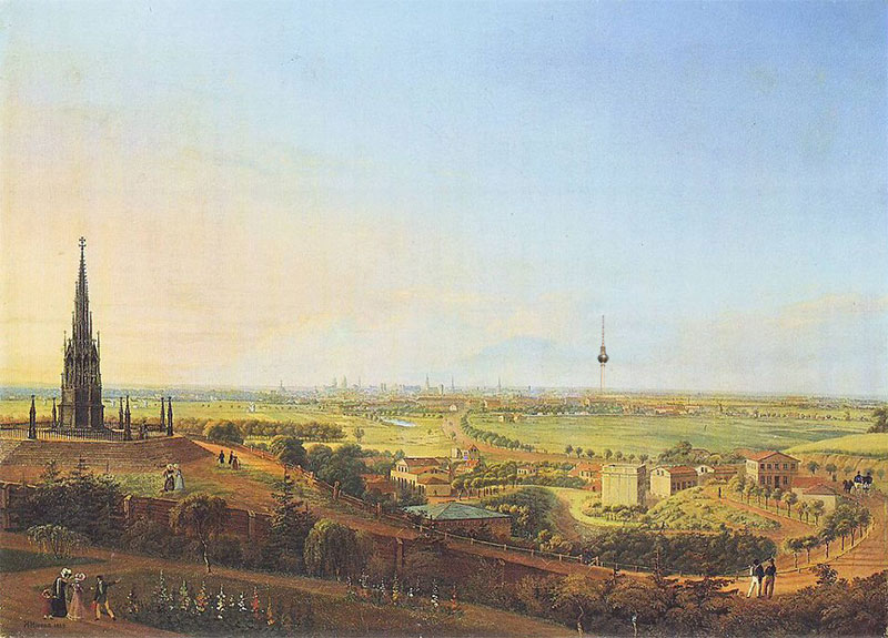 Kreuzberg 1829 - Didier Laget - Schwindel der Wirklichkeit