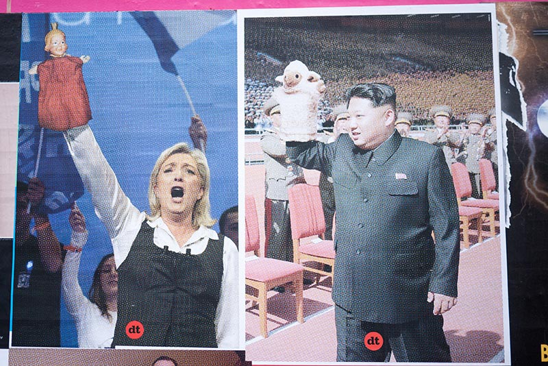 Le Pen et Kim Jong-un