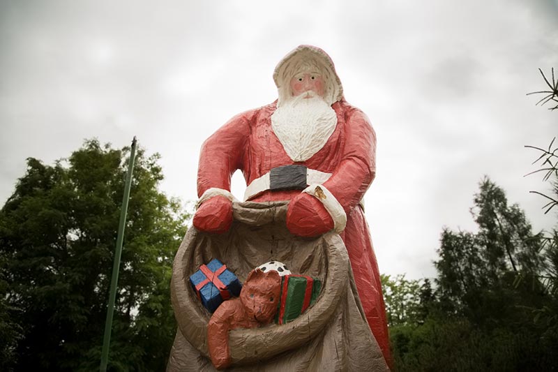 Le Père Noël habite en Allemagne